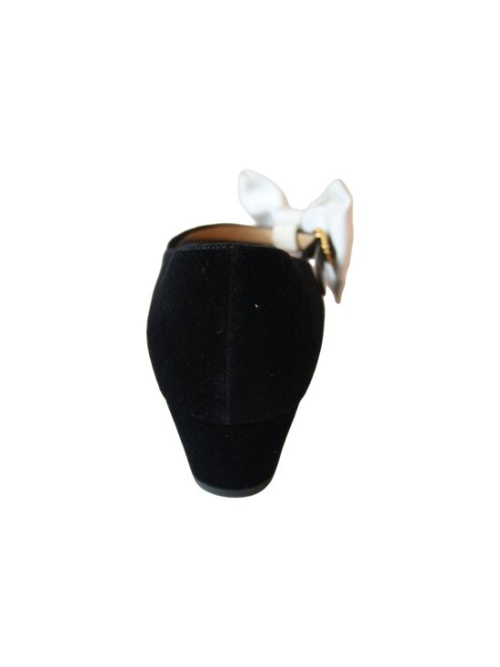 Chanel 24A D'Art Velvet Mary Jane Flat Black - Picture 4 of 5